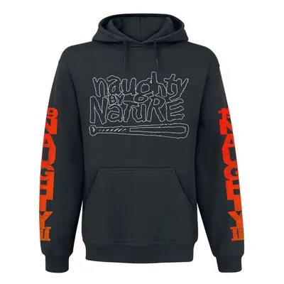 Naughty by Nature Hip Hop Hooray Hooded sweater black