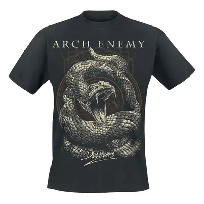 Arch Enemy Deceiver Snake T-Shirt black