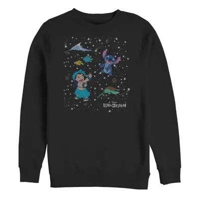 Lilo & Stitch Constellation Sweatshirt black