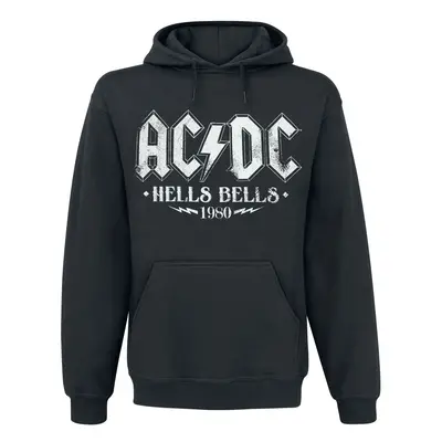 AC/DC Hells Bells 1980 Hooded sweater black