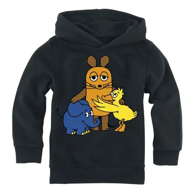 Die Sendung mit der Maus Mouse - Elephant - Duck Hooded sweater black