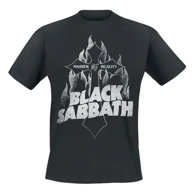 Black Sabbath Master Of Reality Cross T-Shirt black