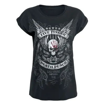 Five Finger Death Punch No Regrets T-Shirt black