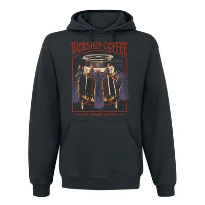 Steven Rhodes Worship Coffee Hooded sweater black