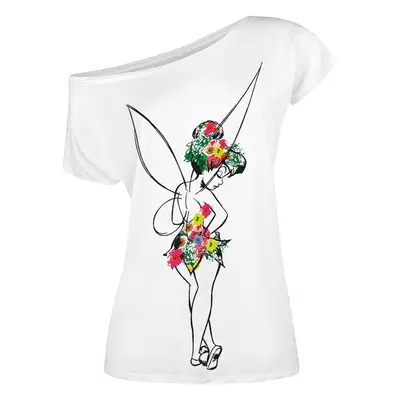 Peter Pan Tinker Bell - Flower Power T-Shirt white