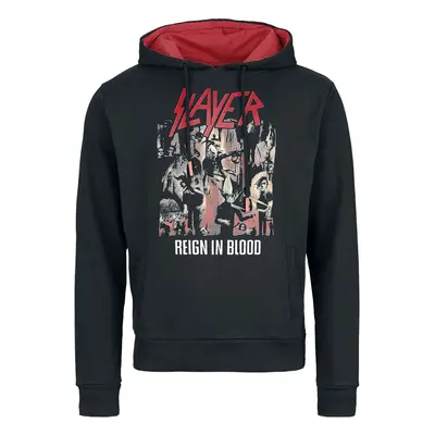 Slayer Reign In Blood Hooded sweater black red