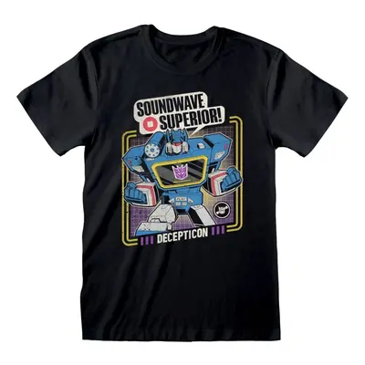 Transformers Soundwave Superior T-Shirt black