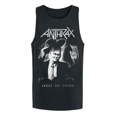 Anthrax ATL Greyscale Tanktop black