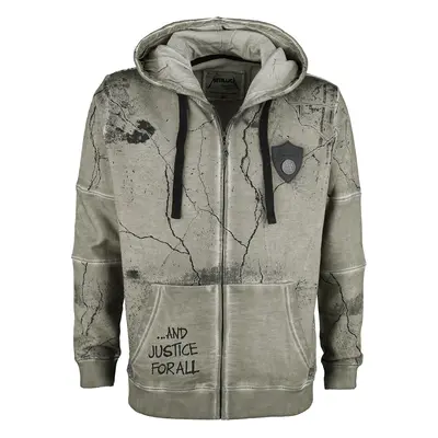 Metallica EMP Signature Collection Hooded zip olive