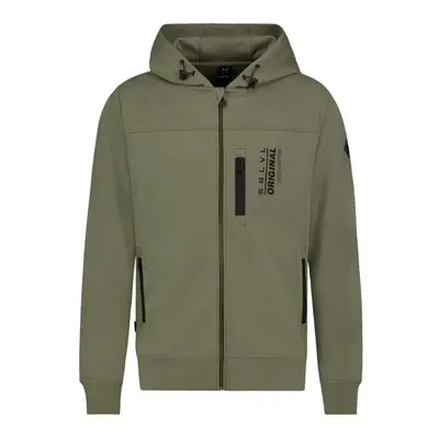 Sublevel Men's Sweatjacket Hooded zip olive