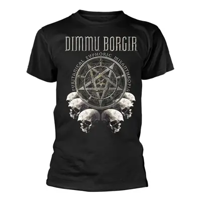 Dimmu Borgir Puritanical Euphoric Misanthropia Skulls T-Shirt black