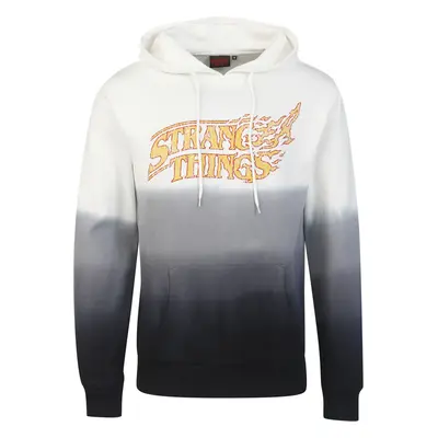 Stranger Things Hellfire Club Hooded sweater black white