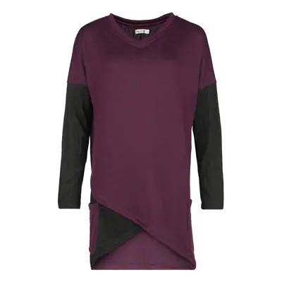 Innocent Larisa top Knit jumper purple black