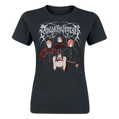 Bring Me The Horizon No Love Like Your Own Anime Group T-Shirt black