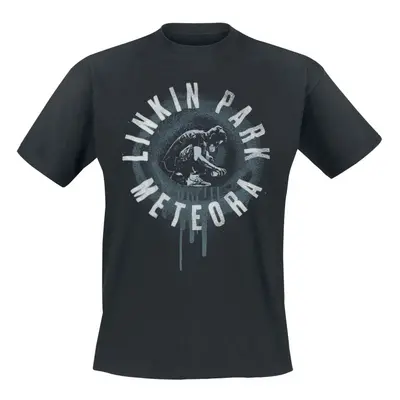 Linkin Park Circle Spray Meteora T-Shirt black