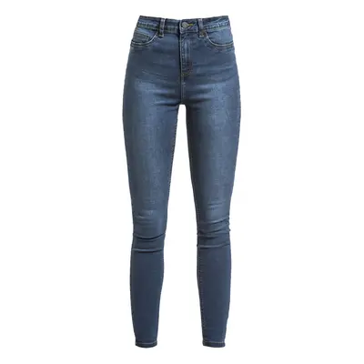 Noisy May Callie HW Skinny Jeans Jeans dark blue