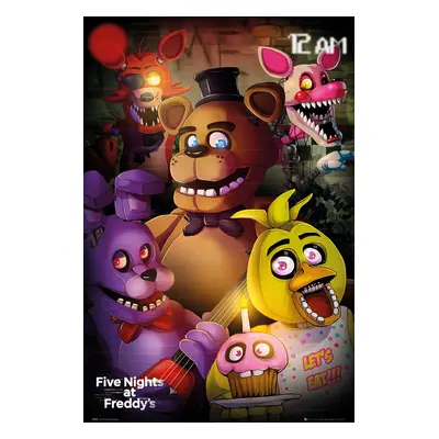 Five Nights At Freddy's Group - Poster Poster multicolour