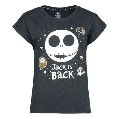 The Nightmare Before Christmas Jack Is Back T-Shirt black