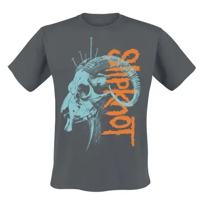 Slipknot Nailed Goat T-Shirt charcoal