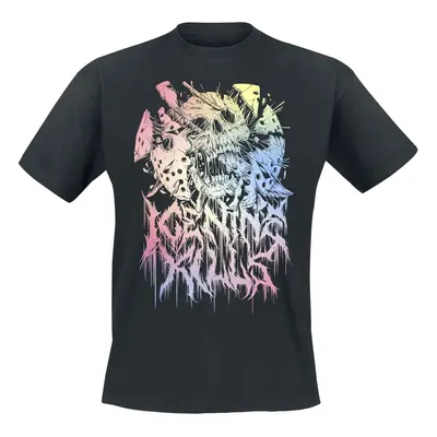 Ice Nine Kills Pastel Skull T-Shirt black