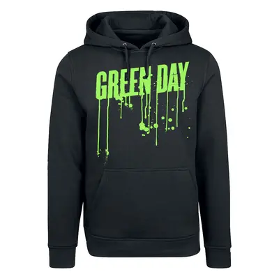 Green Day Revolution Drips Hooded sweater black