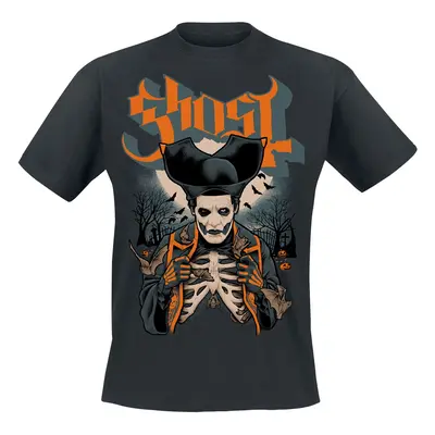 Ghost Ribs & Bats T-Shirt black