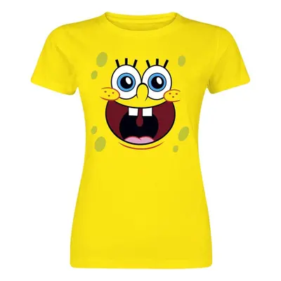 SpongeBob SquarePants Sponge Happy Face T-Shirt yellow