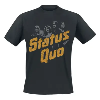 Status Quo Quo Vintage T-Shirt black