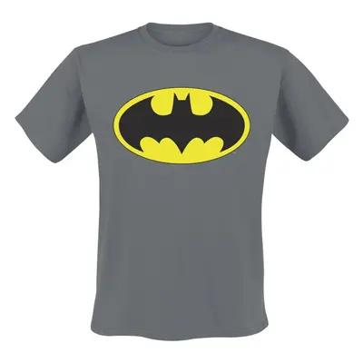 Batman Signal Logo T-Shirt dark grey