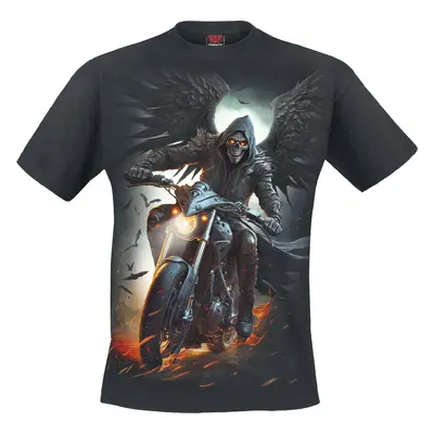 Spiral Night Rider T-Shirt black