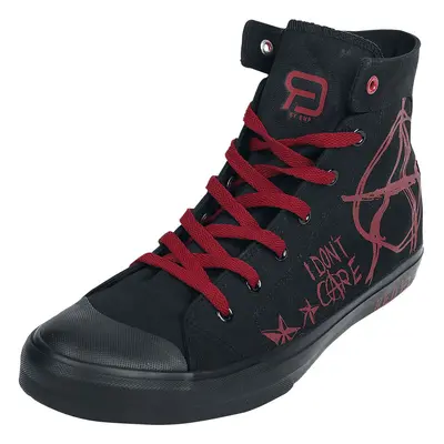 RED by EMP Walk The Line Sneakers High black