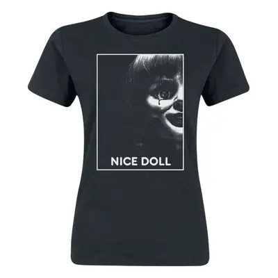 Annabelle Nice Doll Girly T-shirt T-Shirt black