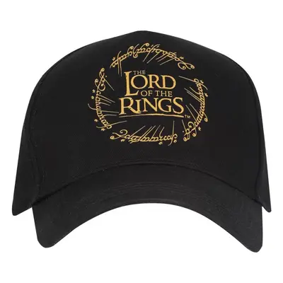 The Lord Of The Rings Logo Cap black