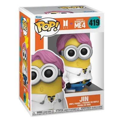 Minions Despicable Me 4 - BTS - Jin Vinyl Figurine 419 Funko Pop! multicolour