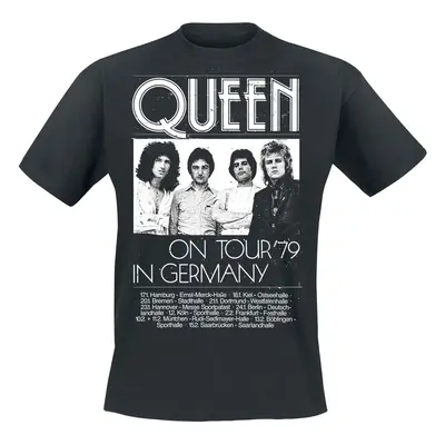 Queen Germany Tour 79 T-Shirt black