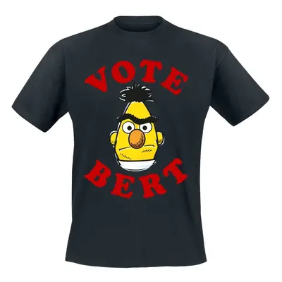 Sesame Street Vote Bert T-Shirt black