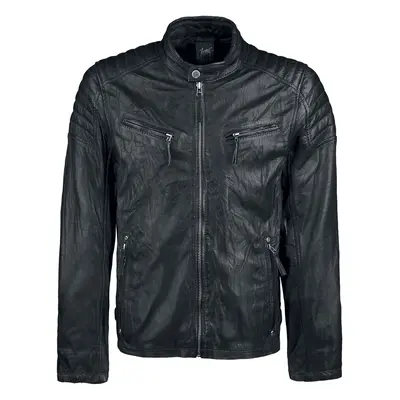 Gipsy Chester Leather Jacket black