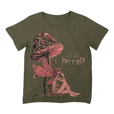 Martinez, Melanie Portals Mushroom Boyfriend Tee T-Shirt green