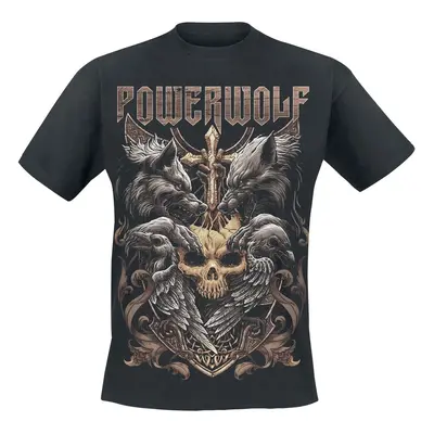 Powerwolf Wolves & Ravens T-Shirt black