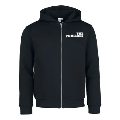 The Punisher Skull Hooded zip black