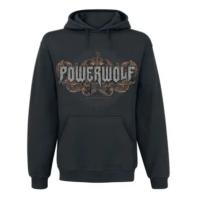 Powerwolf Knights And Wolves Hooded sweater black