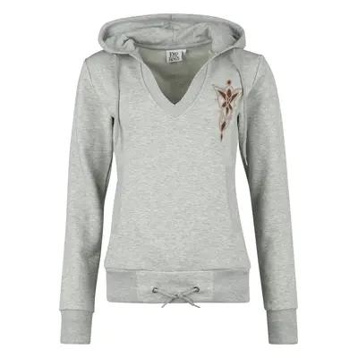 The Lord Of The Rings Arwen & Aragorn Hooded sweater grey