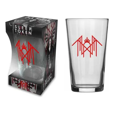 Sleep Token Sigil Beer Glass transparent