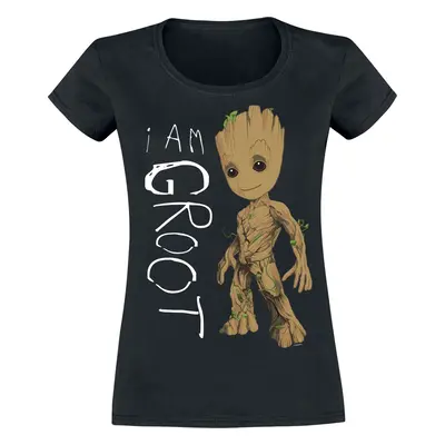 Guardians Of The Galaxy I Am Groot T-Shirt black