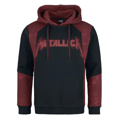 Metallica EMP Signature Collection Hooded sweater black red