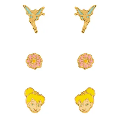 Peter Pan Tinkerbell Earring Set gold coloured