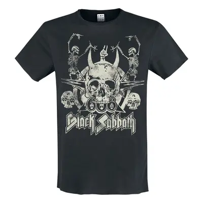 Black Sabbath Amplified Collection - Dancing Skulls T-Shirt black