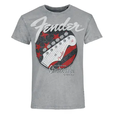 Fender Stratocaster T-Shirt grey