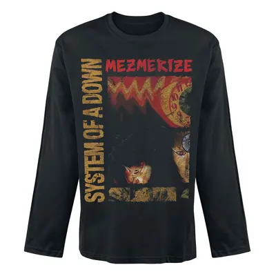 System Of A Down Mesmerizing Waves Long-sleeve Shirt black