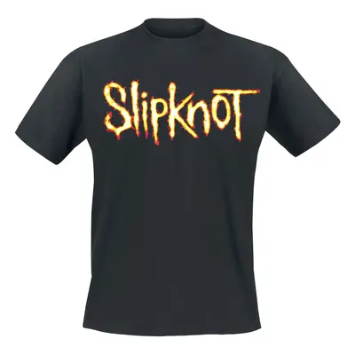 Slipknot Tour 2024 Glowing Faces T-Shirt black